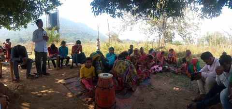 Monthly class at Lidirangi