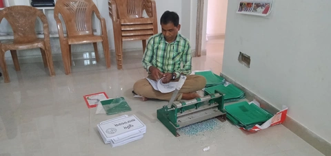 Literacy books binding